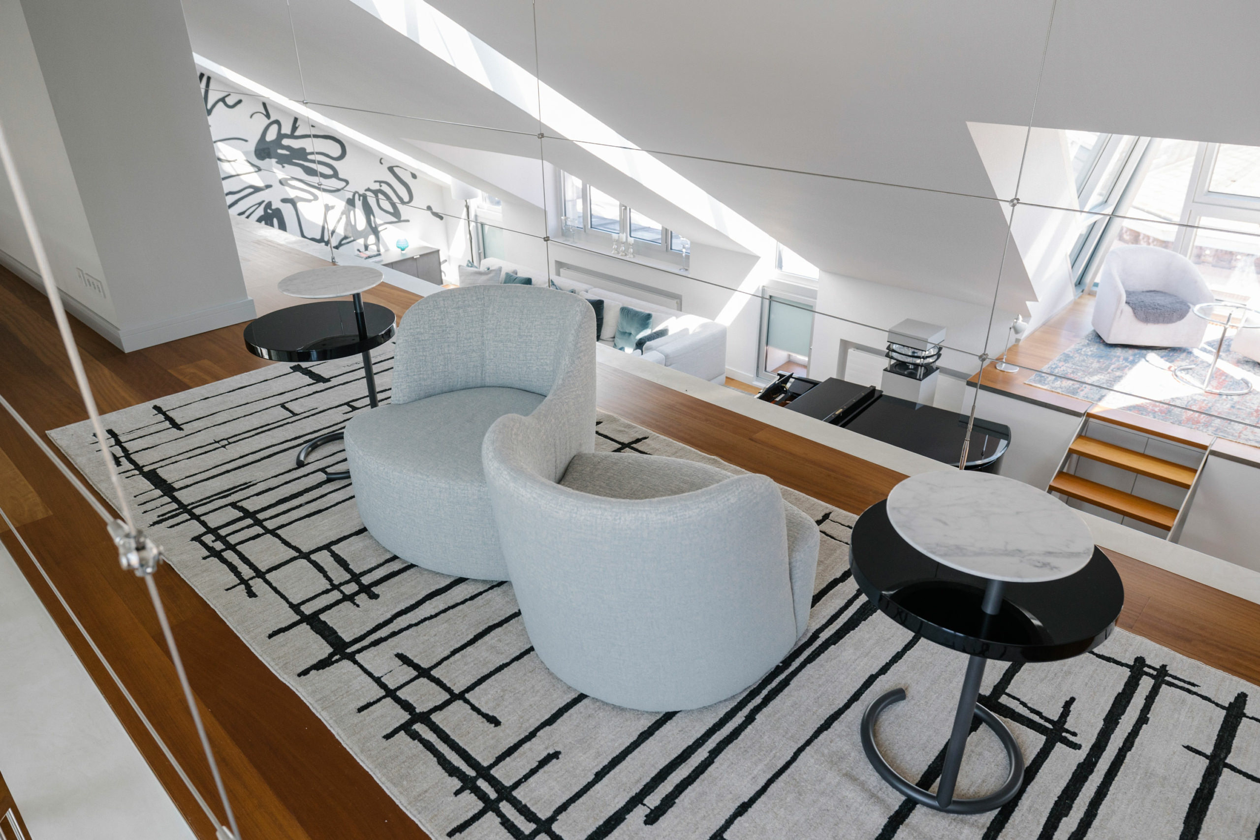 Zeitlos elegant – Interior Design für ein luxuriöses Penthouse von Meindl Cavar Concepts